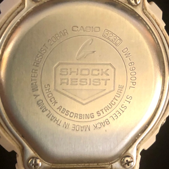 Casio G-Shock 3230 Digital Watch White Unisex - Picture 6 of 11